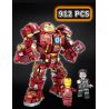 LW 2028 non  ÁO GIÁP KHỔNG LỒ bộ đồ chơi xếp lắp ráp ghép mô hình Marvel Super Heroes Siêu Anh Hùng Marvel 912 khối