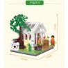 ZHEGAO 00291 non  NGÔI NHÀ ĐẦY NẮNG bộ đồ chơi xếp lắp ráp ghép mô hình Creator SUNLIGHT GARDEN HOUSE Sáng Tạo 258 khối