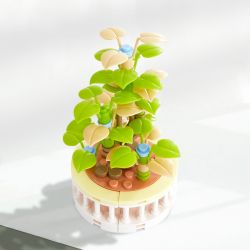 ZHEGAO DS1015 1015 non  TÌNH YÊU MÙA HÈ MỌNG NƯỚC bộ đồ chơi xếp lắp ráp ghép mô hình Flowers AFFECTION SUMMER Hoa 46 khối