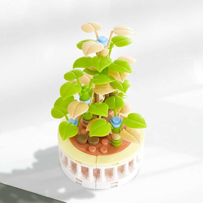 ZHEGAO DS1015 1015 non  TÌNH YÊU MÙA HÈ MỌNG NƯỚC bộ đồ chơi xếp lắp ráp ghép mô hình Flowers AFFECTION SUMMER Hoa 46 khối