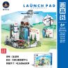 ZHEGAO QL0293 0293 non  TRUNG TÂM PHÓNG VỆ TINH THÁI NGUYÊN bộ đồ chơi xếp lắp ráp ghép mô hình LAUNCH PAD 424 khối