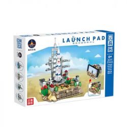 ZHEGAO QL0291 0291 non  TRUNG TÂM PHÓNG VỆ TINH JIUQUAN bộ đồ chơi xếp lắp ráp ghép mô hình LAUNCH PAD 371 khối