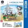 ZHEGAO QL0291 0291 non  TRUNG TÂM PHÓNG VỆ TINH JIUQUAN bộ đồ chơi xếp lắp ráp ghép mô hình LAUNCH PAD 371 khối