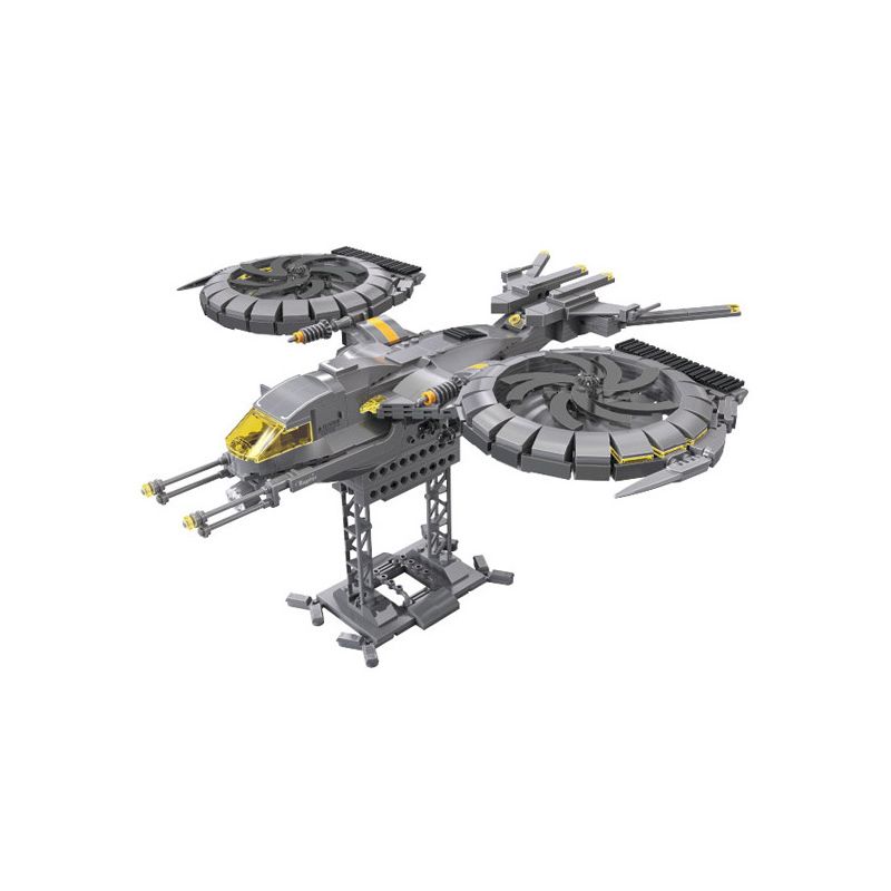 ZHEGAO QJ5008 5008 non  MÁY BAY CƯỜNG KÍCH RAPTOR bộ đồ chơi xếp lắp ráp ghép mô hình RAPTOR ATTACK AIRCRAFT 887 khối