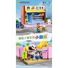 KEEPPLEY K20615 20615 non  ĐI HỌC bộ đồ chơi xếp lắp ráp ghép mô hình Crayon Shin-Chan Cậu Bé Bút Chì