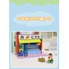 KEEPPLEY K20615 20615 non  ĐI HỌC bộ đồ chơi xếp lắp ráp ghép mô hình Crayon Shin-Chan Cậu Bé Bút Chì