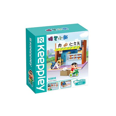 KEEPPLEY K20614 20614 non  MUA THỊT bộ đồ chơi xếp lắp ráp ghép mô hình Crayon Shin-Chan Cậu Bé Bút Chì