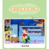KEEPPLEY K20614 20614 non  MUA THỊT bộ đồ chơi xếp lắp ráp ghép mô hình Crayon Shin-Chan Cậu Bé Bút Chì