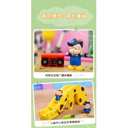 KEEPPLEY K20614 20614 non  MUA THỊT bộ đồ chơi xếp lắp ráp ghép mô hình Crayon Shin-Chan Cậu Bé Bút Chì