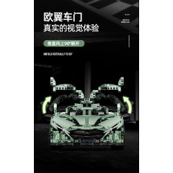 ENCOURAGEMENT LS66001 66001 non  APOLLO IE ROADSTER tỷ lệ 1:10 bộ đồ chơi xếp lắp ráp ghép mô hình  Kỹ Thuật Công Nghệ Cao Mô Hình Phương Tiện 2816 khối