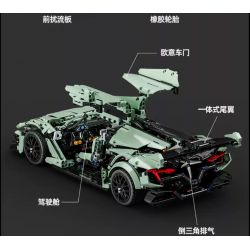 ENCOURAGEMENT LS66001 66001 non  APOLLO IE ROADSTER tỷ lệ 1:10 bộ đồ chơi xếp lắp ráp ghép mô hình  Kỹ Thuật Công Nghệ Cao Mô Hình Phương Tiện 2816 khối