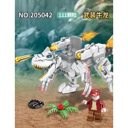 SEMBO 205039 205040 205041 205042 non  THẾ GIỚI KHỦNG LONG MECH DINOSAUR 4 LOẠI bộ đồ chơi xếp lắp ráp ghép mô hình Jurassic World 95 khối