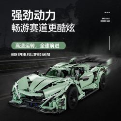 ENCOURAGEMENT LS66001 66001 non  APOLLO IE ROADSTER tỷ lệ 1:10 bộ đồ chơi xếp lắp ráp ghép mô hình  Kỹ Thuật Công Nghệ Cao Mô Hình Phương Tiện 2816 khối