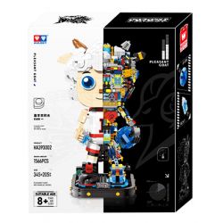 WISE BLOCK HA393002 393002 non  MÔ HÌNH CƠ KHÍ CHÚ DÊ NGỘ NGHĨNH bộ đồ chơi xếp lắp ráp ghép mô hình 1566 khối