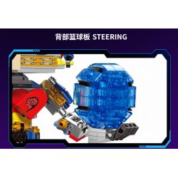 WISE BLOCK HA393002 393002 non  MÔ HÌNH CƠ KHÍ CHÚ DÊ NGỘ NGHĨNH bộ đồ chơi xếp lắp ráp ghép mô hình 1566 khối