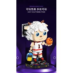 WISE BLOCK HA393002 393002 non  MÔ HÌNH CƠ KHÍ CHÚ DÊ NGỘ NGHĨNH bộ đồ chơi xếp lắp ráp ghép mô hình 1566 khối