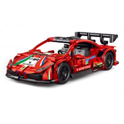 ACHKO 60019 non  XE THỂ THAO MÀU ĐỎ bộ đồ chơi xếp lắp ráp ghép mô hình  Kỹ Thuật Công Nghệ Cao Mô Hình Phương Tiện 462 khối