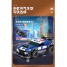 WISE BLOCK HA389140 389140 non  CẢNH SÁT ĐIỆN ĐUỔI THEO XE bộ đồ chơi xếp lắp ráp ghép mô hình Racers Đua Tốc Độ 150 khối