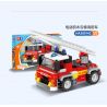 WISE BLOCK HA389140 389140 non  CẢNH SÁT ĐIỆN ĐUỔI THEO XE bộ đồ chơi xếp lắp ráp ghép mô hình Racers Đua Tốc Độ 150 khối