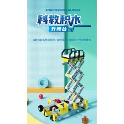 DELI 74384 non  KHOA HỌC VÀ GIÁO DỤC bộ đồ chơi xếp lắp ráp ghép mô hình  Kỹ Thuật Công Nghệ Cao Mô Hình Phương Tiện 120 khối