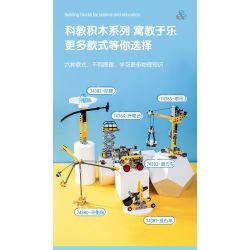 DELI 74384 non  KHOA HỌC VÀ GIÁO DỤC bộ đồ chơi xếp lắp ráp ghép mô hình  Kỹ Thuật Công Nghệ Cao Mô Hình Phương Tiện 120 khối