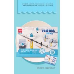 DELI 74382 non  CON QUAY KHOA HỌC VÀ GIÁO DỤC bộ đồ chơi xếp lắp ráp ghép mô hình  Kỹ Thuật Công Nghệ Cao Mô Hình Phương Tiện 28 khối