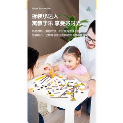 DELI 74381 non  MÁY PHÓNG KHOA HỌC VÀ GIÁO DỤC bộ đồ chơi xếp lắp ráp ghép mô hình  Kỹ Thuật Công Nghệ Cao Mô Hình Phương Tiện 59 khối