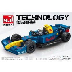 BEAUTY AND 13014 non  CÔNG THỨC 4 bộ đồ chơi xếp lắp ráp ghép mô hình Speed Champions Racing Cars Đua Xe Công Thức 238 khối