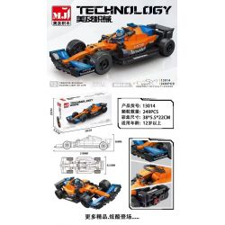 BEAUTY AND 13014 non  CÔNG THỨC 4 bộ đồ chơi xếp lắp ráp ghép mô hình Speed Champions Racing Cars Đua Xe Công Thức 238 khối
