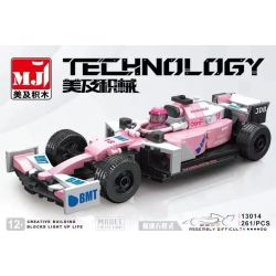 BEAUTY AND 13014 non  CÔNG THỨC 4 bộ đồ chơi xếp lắp ráp ghép mô hình Speed Champions Racing Cars Đua Xe Công Thức 238 khối