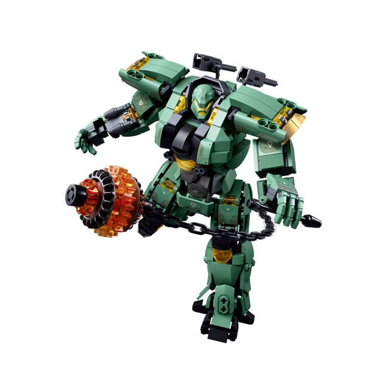 SLUBAN M38-B1153 B1153 1153 M38B1153 38-B1153 non  DU KÍCH TRO TÀN bộ đồ chơi xếp lắp ráp ghép mô hình ROBOT 542 khối