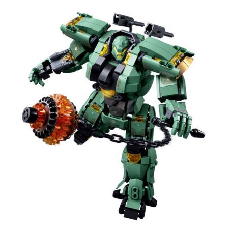 SLUBAN M38-B1153 B1153 1153 M38B1153 38-B1153 non  DU KÍCH TRO TÀN bộ đồ chơi xếp lắp ráp ghép mô hình ROBOT 542 khối