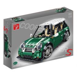 TA GAOLE T5025B 5025B T5025A 5025A non  MINI COOPER S tỷ lệ 1:10 bộ đồ chơi xếp lắp ráp ghép mô hình  Kỹ Thuật Công Nghệ Cao Mô Hình Phương Tiện 2292 khối
