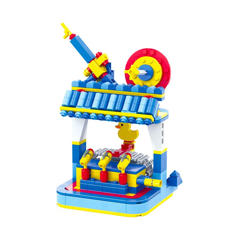 LEJIER B401 non  QUÁI VẬT THẦN THOẠI MÁY BẮN SÚNG bộ đồ chơi xếp lắp ráp ghép mô hình Creator Sáng Tạo 328 khối