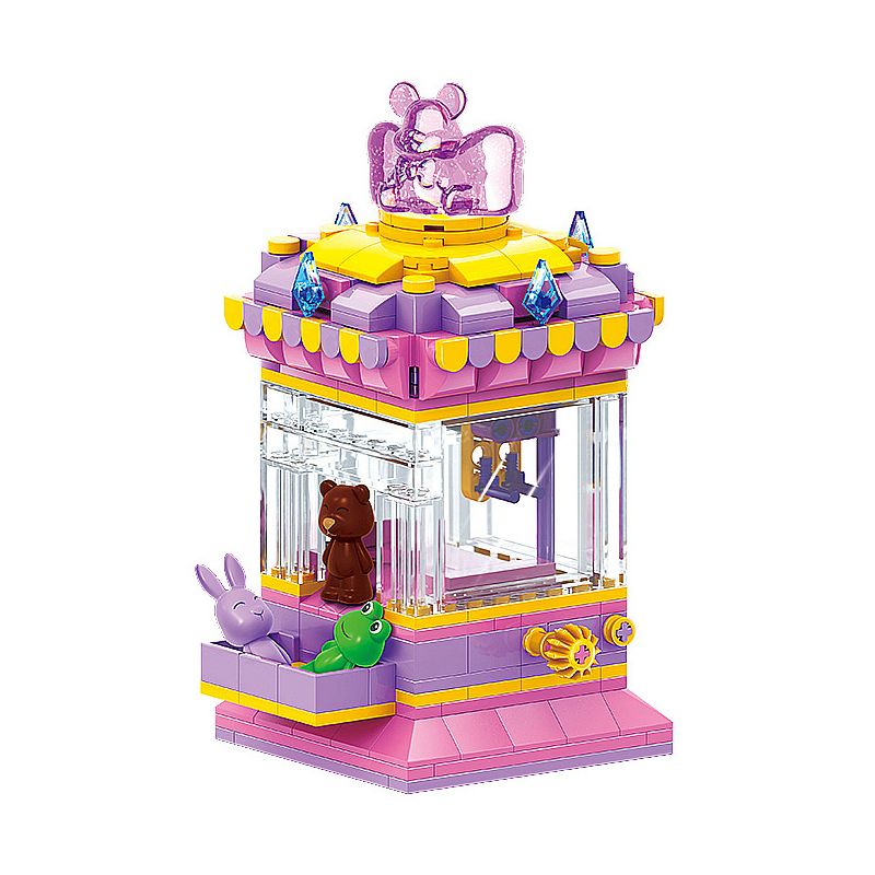 LEGILE B400 non  QUÁI THÚ THẦN THOẠI MÁY VUỐT bộ đồ chơi xếp lắp ráp ghép mô hình Creator Sáng Tạo 336 khối