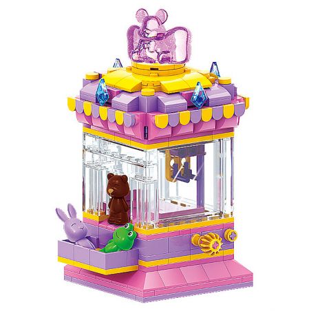 LEGILE B400 non  QUÁI THÚ THẦN THOẠI MÁY VUỐT bộ đồ chơi xếp lắp ráp ghép mô hình Creator Sáng Tạo 336 khối