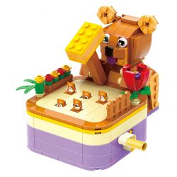 LE JILL B399 non  QUÁI VẬT THẦN THOẠI ĐẬP CHUỘT bộ đồ chơi xếp lắp ráp ghép mô hình Creator Sáng Tạo 322 khối