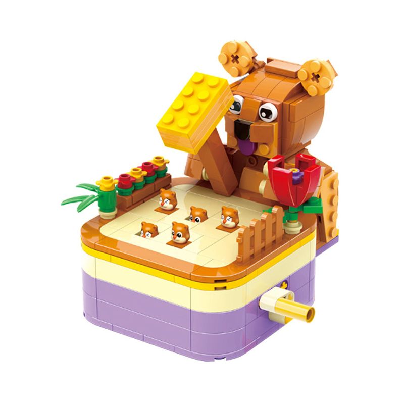 LE JILL B399 non  QUÁI VẬT THẦN THOẠI ĐẬP CHUỘT bộ đồ chơi xếp lắp ráp ghép mô hình Creator Sáng Tạo 322 khối