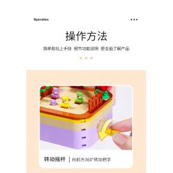 LE JILL B399 non  QUÁI VẬT THẦN THOẠI ĐẬP CHUỘT bộ đồ chơi xếp lắp ráp ghép mô hình Creator Sáng Tạo 322 khối