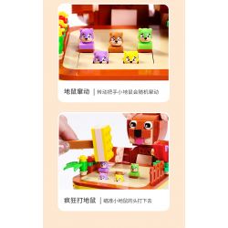 LE JILL B399 non  QUÁI VẬT THẦN THOẠI ĐẬP CHUỘT bộ đồ chơi xếp lắp ráp ghép mô hình Creator Sáng Tạo 322 khối