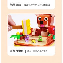 LE JILL B399 non  QUÁI VẬT THẦN THOẠI ĐẬP CHUỘT bộ đồ chơi xếp lắp ráp ghép mô hình Creator Sáng Tạo 322 khối