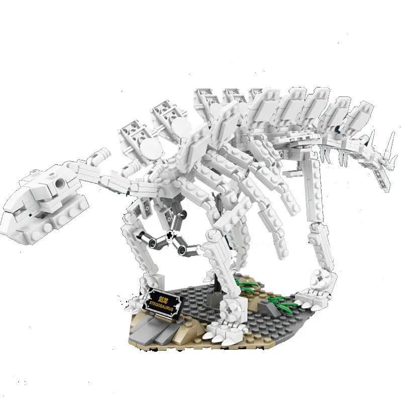Kazi KY80033 80033 non  BỘ XƯƠNG HÓA THẠCH STEGOSAURUS bộ đồ chơi xếp lắp ráp ghép mô hình Creator DINOSAUR Sáng Tạo 475 khối