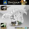 Kazi KY80033 80033 non  BỘ XƯƠNG HÓA THẠCH STEGOSAURUS bộ đồ chơi xếp lắp ráp ghép mô hình Creator DINOSAUR Sáng Tạo 475 khối