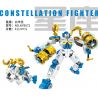 Kazi KY8072 8072 non  CHIẾN BINH BẠCH DƯƠNG bộ đồ chơi xếp lắp ráp ghép mô hình Transformers CONSTELLATION FIGHTER Robot Đại Chiến Người Máy Biến Hình 452 khối