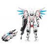 Enlighten 74023 Qman 74023 non  HOLY ANGEL MECHA ĐUA XE bộ đồ chơi xếp lắp ráp ghép mô hình 251 khối