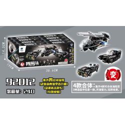 HENGTAI 92012 non  ĐỘI SWAT bộ đồ chơi xếp lắp ráp ghép mô hình City Thành Phố 417 khối