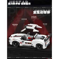 JIESTAR 92014 non  XE LÙI T51GT bộ đồ chơi xếp lắp ráp ghép mô hình Racers Đua Tốc Độ 585 khối