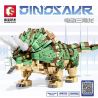 SEMBO 730970 non  TRICERATOPS ĐIỆN bộ đồ chơi xếp lắp ráp ghép mô hình Creator Expert DINOSAUR Chuyên Gia Sáng Tạo 1352 khối