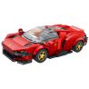 REBRICKABLE MOC-93918 93918 MOC93918 REOBRIX 11027 non  FERRARI DAYTONA SP3 bộ đồ chơi xếp lắp ráp ghép mô hình Speed Champions Racing Cars Đua Xe Công Thức 306 khối