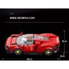 REBRICKABLE MOC-93918 93918 MOC93918 REOBRIX 11027 non  FERRARI DAYTONA SP3 bộ đồ chơi xếp lắp ráp ghép mô hình Speed Champions Racing Cars Đua Xe Công Thức 306 khối